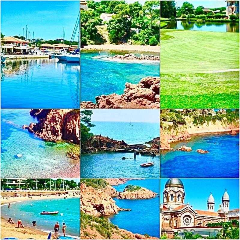 Argentine T2 De 55M2 Tout Confort En Bord De Plage Saint-Raphael  Luaran gambar